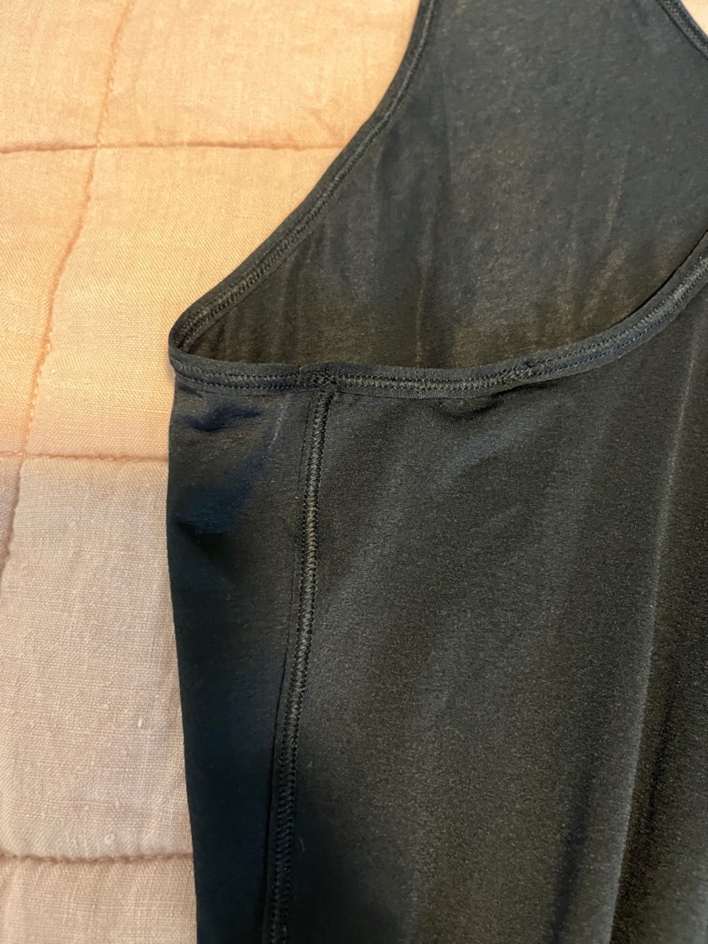 Lululemon pleated black Racerback Performance Tank - Picture 5 of 5